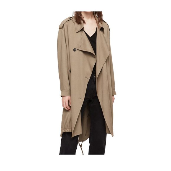 All saints lia mac trench coat Clearance